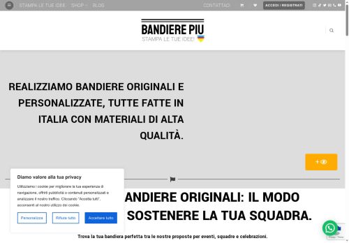 bandierepiu.com capture - 2025-10-08 11:43:55