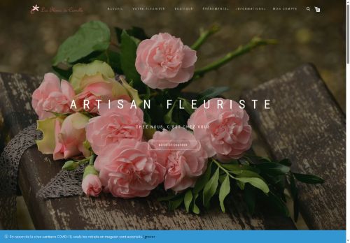 lesfleursdecamille.com capture - 2025-10-08 13:51:41