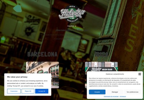 flahertysbars.com capture - 2025-10-08 14:33:00