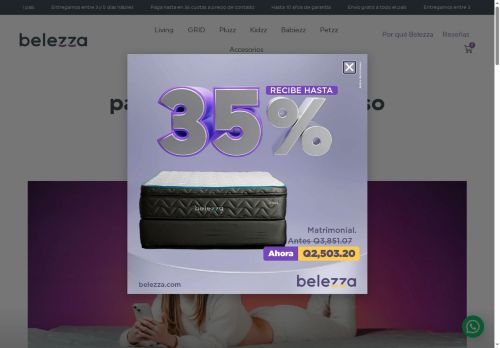 camasbelezza.com capture - 2025-10-08 15:48:29