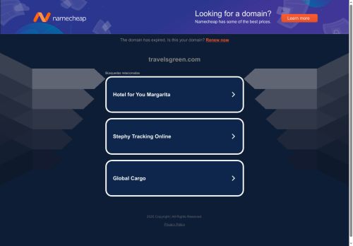 travelsgreen.com capture - 2025-10-08 16:11:27