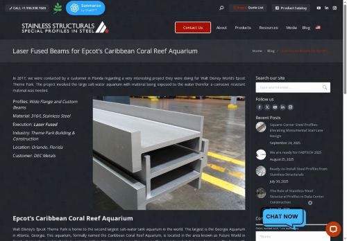 laserfusedstainlesssteelshapes.com capture - 2025-10-08 16:58:24