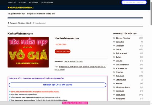 kinhtevietnam.com capture - 2025-10-08 17:02:55