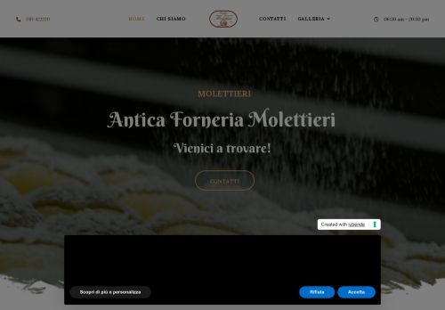 anticaforneriamolettieri.com capture - 2025-10-08 18:28:52