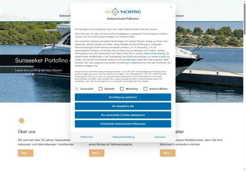 az-yachting.com capture - 2025-10-09 00:04:18