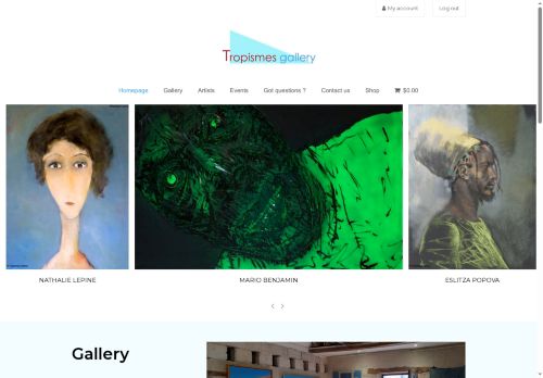 tropismesgallery.com capture - 2025-10-09 00:14:57