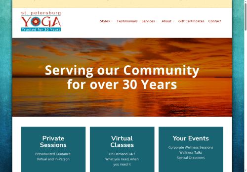 stpeteyoga.com capture - 2025-10-09 02:04:32