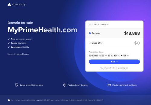 myprimehealth.com capture - 2025-10-09 05:31:58