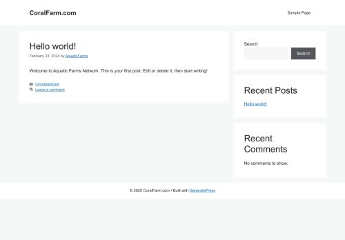 coralfarm.com capture - 2025-10-09 06:16:00