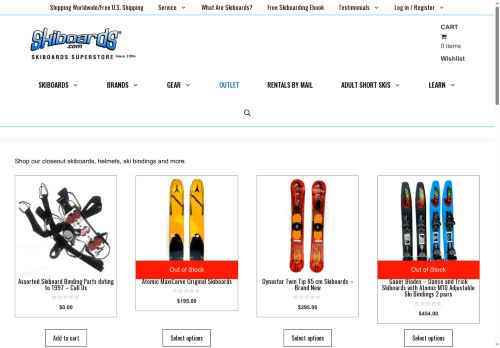 skiboardoutlet.com capture - 2025-10-09 07:24:25