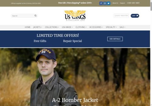 militaryjackets.com capture - 2025-10-09 08:47:59