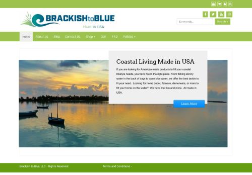 brackishtoblue.com capture - 2025-10-09 11:22:12