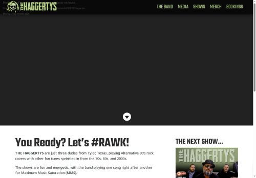 thehaggertysrock.com capture - 2025-10-09 12:24:20