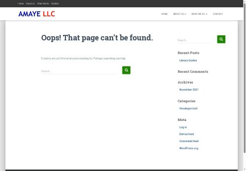 amayellc.com capture - 2025-10-09 13:03:38