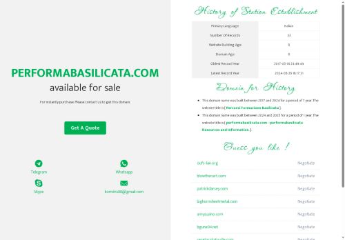 performabasilicata.com capture - 2025-10-09 16:56:27