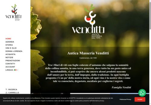 masseriavenditti.com capture - 2025-10-09 18:21:12