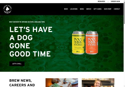 greatdanebrewingco.com capture - 2025-10-09 18:51:41