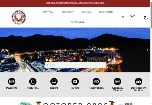 cityofpikeville.com capture - 2025-10-09 20:42:28
