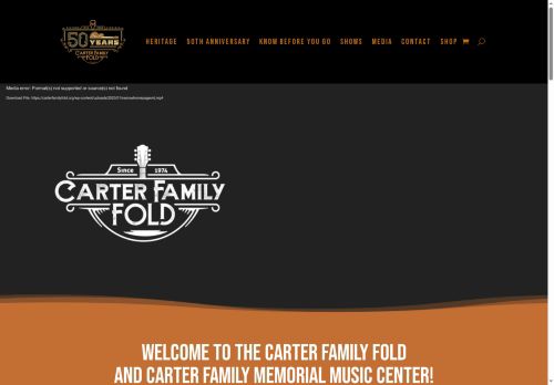 carterfamilyfold.com capture - 2025-10-09 20:54:01