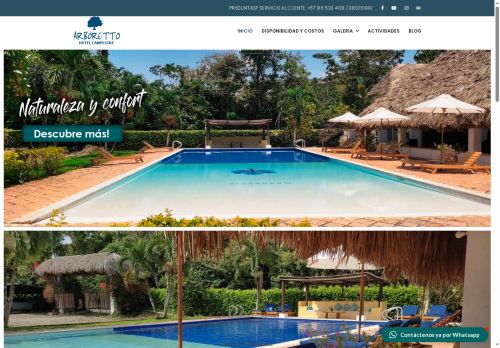 hotel-campestre-villavicencio.com capture - 2025-10-09 22:05:36