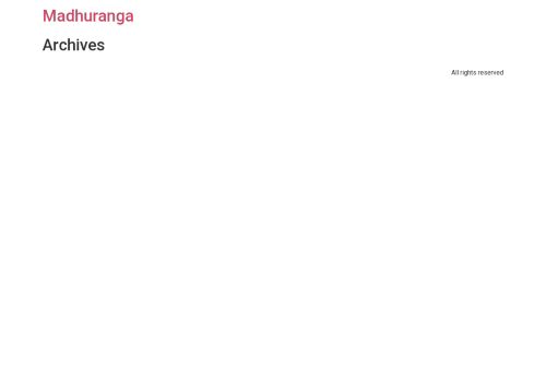 madhuranga.com capture - 2025-10-09 23:03:02