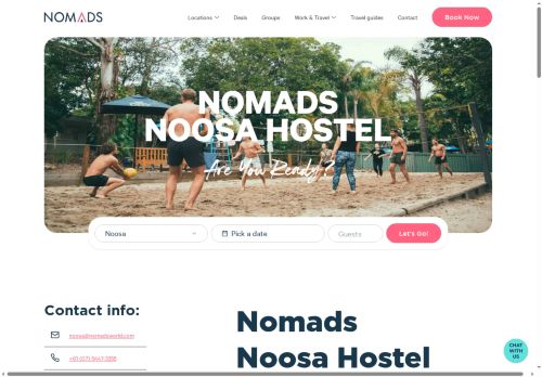 nomadsnoosa.com capture - 2025-10-10 05:31:37