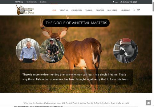 pressureddeerpro.com capture - 2025-10-10 06:27:20