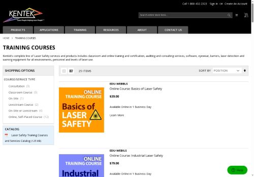 lasersafetyu.com capture - 2025-10-10 07:00:27