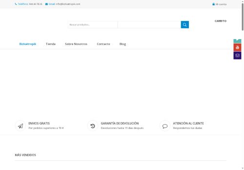 bizkaitropik.com capture - 2025-10-10 10:39:45