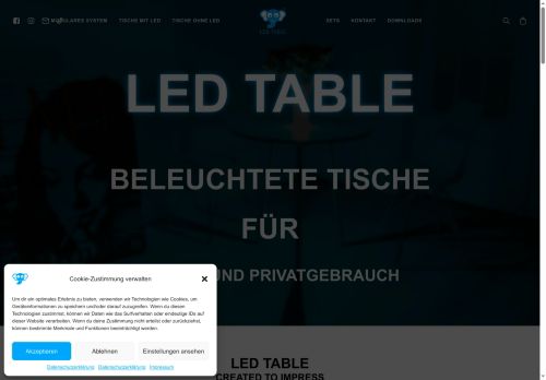 led-tisch.com capture - 2025-10-10 12:00:05