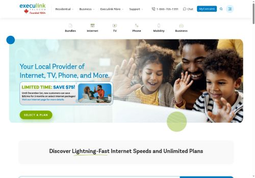 execulinkinternet.com capture - 2025-10-10 12:53:16
