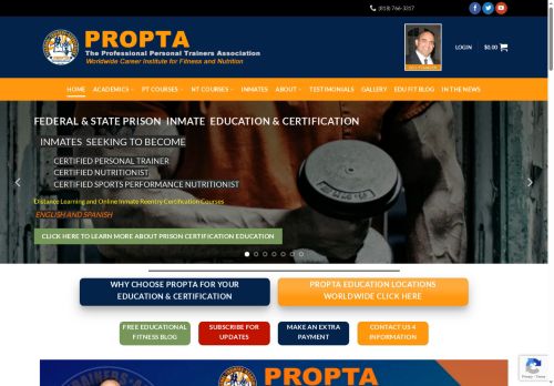 privatetrainersassociation.com capture - 2025-10-10 13:31:46