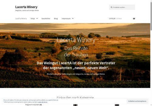 lacertawinery.ch capture - 2025-10-10 14:43:52
