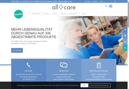 all-4-care.ch capture - 2025-10-10 16:34:02