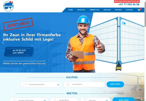 baustellen-sicherung.ch capture - 2025-10-10 17:10:44