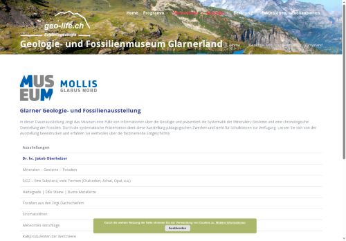 geologie-museum.ch capture - 2025-10-10 20:18:05
