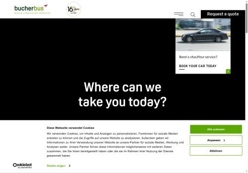 limousine-booking.ch capture - 2025-10-10 22:04:53