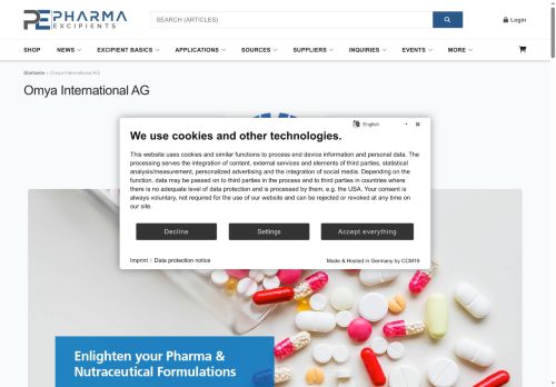 omya-pharm.ch capture - 2025-10-10 23:22:56