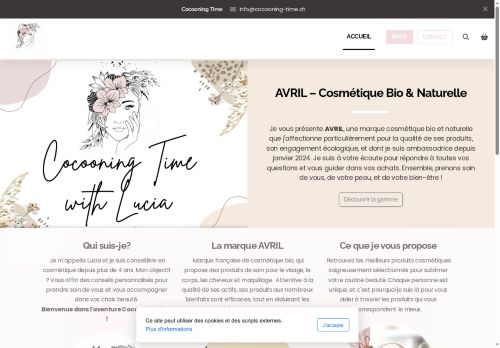 cocooning-time.ch capture - 2025-10-11 06:45:54