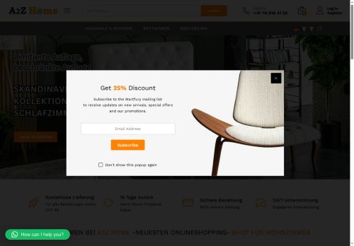 a2z-home.ch capture - 2025-10-11 08:20:05