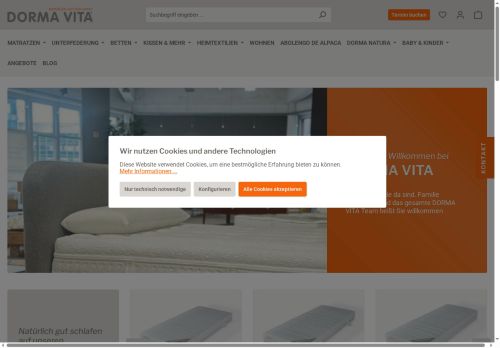 kaltschaummatratzen.net capture - 2025-10-11 09:30:24