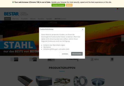 bestar-steel.net capture - 2025-10-11 10:23:40