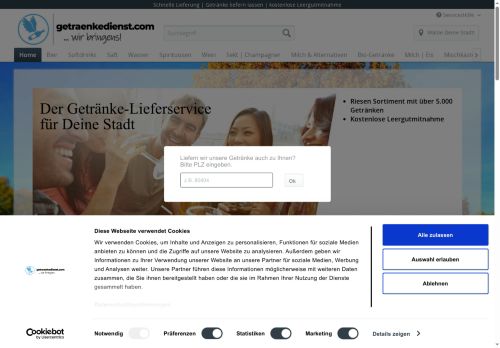 getraenkedienst-muenchen.net capture - 2025-10-11 10:23:40