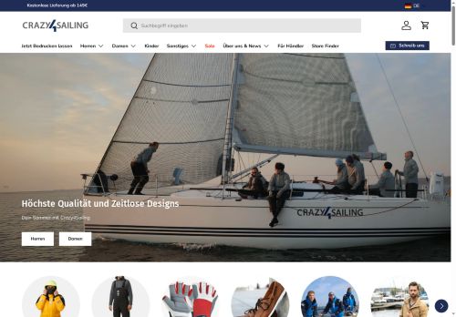 crazy4sailing.se capture - 2025-10-11 13:16:29