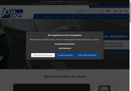 joke-technology.se capture - 2025-10-11 13:18:30