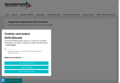holzwerk-haidt.shop capture - 2025-10-11 15:08:02