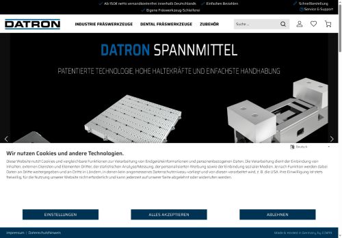 datron.store capture - 2025-10-11 15:23:11