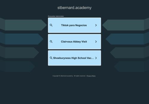 stbernard.academy capture - 2025-10-11 16:41:51