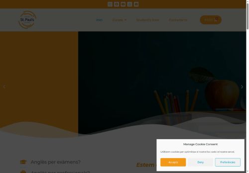 stpaulsenglish.academy capture - 2025-10-11 16:52:52