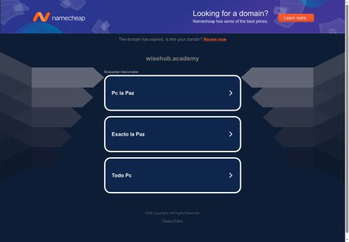 wisehub.academy capture - 2025-10-11 16:53:58